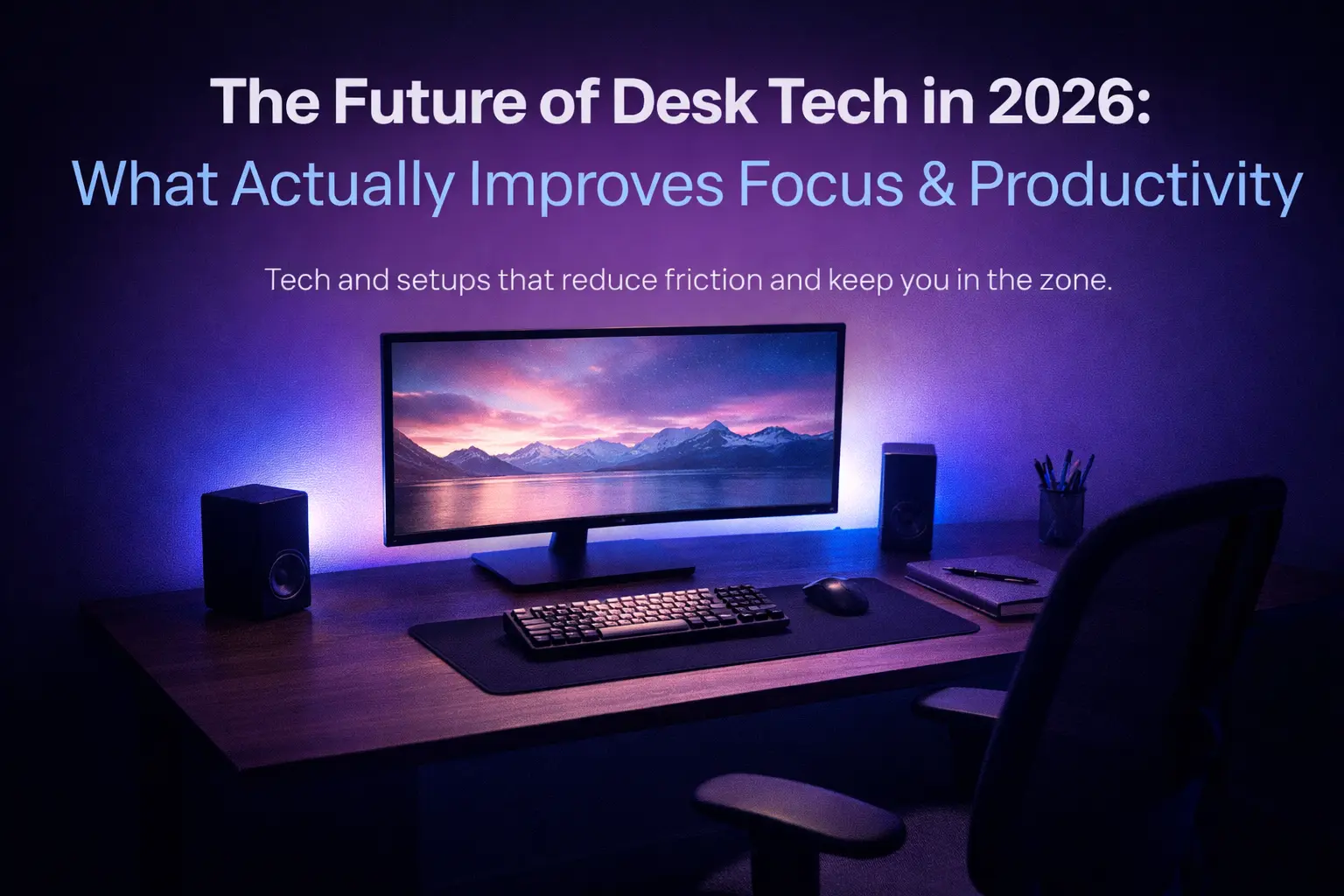 The Future of Desk Tech in 2026: What Actually Improves Focus and Productivity